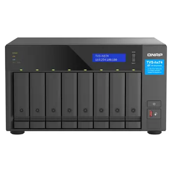 Network Storage Qnap TVS-H874T-I9-64G Black
