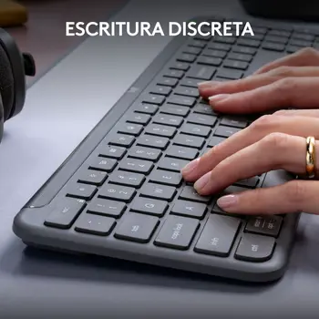 Wireless Keyboard Logitech 920-012455 Graphite QWERTY