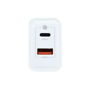 Wall Charger CoolBox COO-CUP-30CA White 20 W