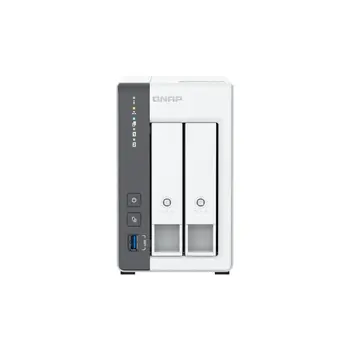 NAS Network Storage Qnap TS-216G White Black ARM Cortex-A55