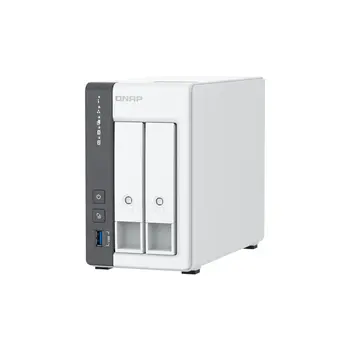 NAS Network Storage Qnap TS-216G White Black ARM Cortex-A55