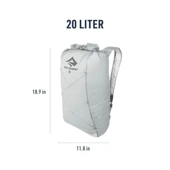 Mountain Backpack Sea to Summit Ultra-Sil Dry Day Pack Grey Silver 22 L