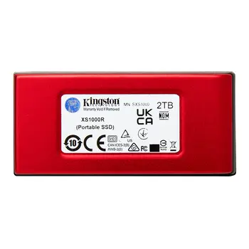 External Hard Drive Kingston SXS1000R/2000G Red 2 TB