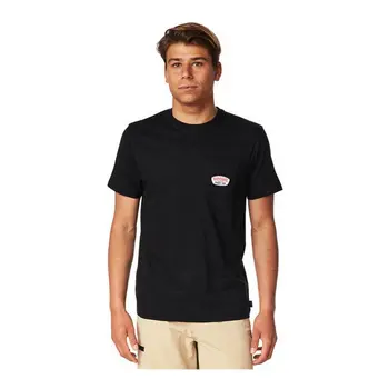 Men’s Short Sleeve T-Shirt Rip Curl Badge M