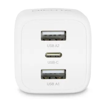 Wall Charger Dicota D32069 White 32 W