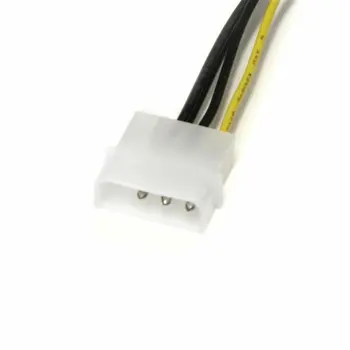 Power Cord Startech LP4PCIEX8ADP Yellow/Black White