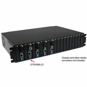 RJ45 to Fiber Optics Converter Startech ET91000LC2