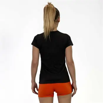 Short-sleeve Sports T-shirt Joma Sport Combi Black