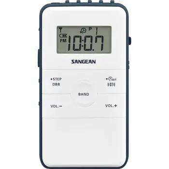 Transistor Radio Sangean DT-140 Blue White