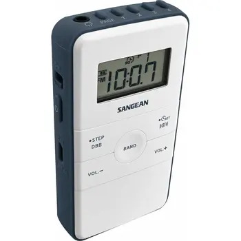 Transistor Radio Sangean DT-140 Blue White
