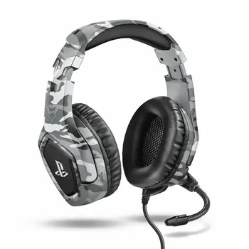 Wireless Headphones Trust 23531 GXT488 Grey
