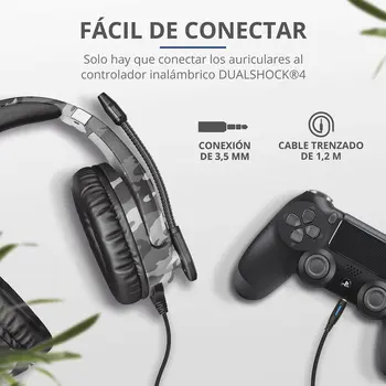 Wireless Headphones Trust 23531 GXT488 Grey