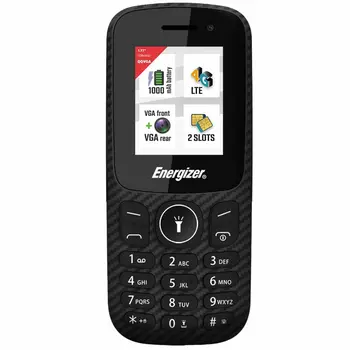 Mobile phone Energizer E130SEU1 Black 1 GB RAM