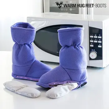 Warm Hug Feet Microwavable Boots