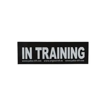 Harness tags Julius K9 IN TRAINING L White Black