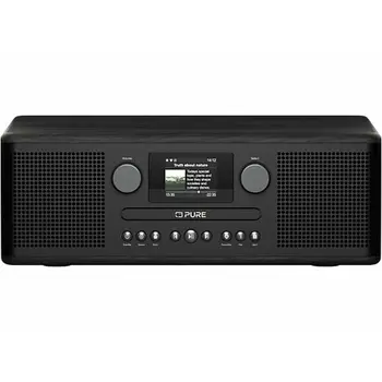 Transistor Radio Pure CLASSIC A-D6I Black FM Retro