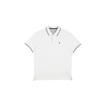 Men’s Short Sleeve Polo Shirt Champion CHAMPION POLO 220897 White