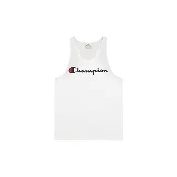 Men's Sleeveless T-shirt Champion CHAMPION TANK 220780 White
