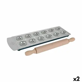 Pasta mould Santa Clara Ravioli Circular (2 Units)