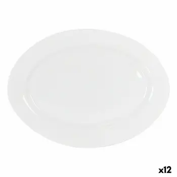 Serving Platter La Mediterránea Temara Oval 35,5 x 25 cm (12 Units)