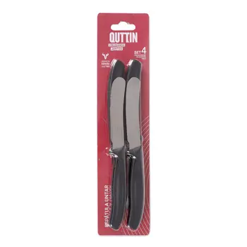 Kitchen Knife Quttin Basic 8 cm 4 Pieces (18 Units)