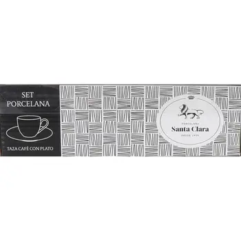 Coffee Set Santa Clara 90 ml (6 Units)