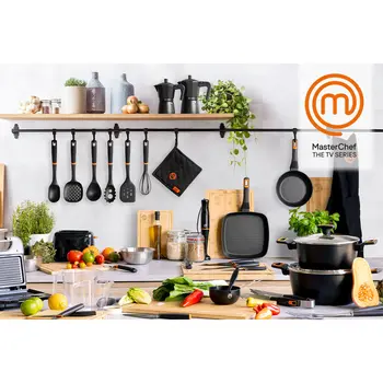 Barbecue utensils MasterChef 3 Pieces (12 Units)