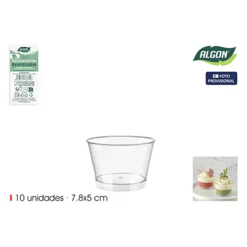 Snack Bowl Algon 10 Pieces (24 Units)