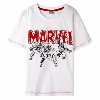 Children’s Short Sleeve T-Shirt Marvel White