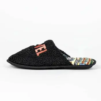 House Slippers Marvel Black