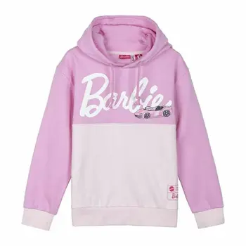 Hooded Sweatshirt for Girls Barbie Pink