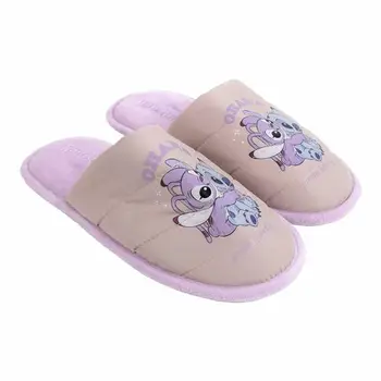 House Slippers Stitch Lilac