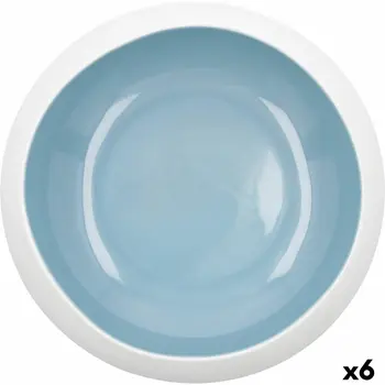 Snack Bowl Ariane Organic Blue Ceramic (6 Units)