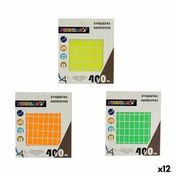 Adhesive labels Pincello 1711092 12 x 18 mm Rectangular (12 Units)