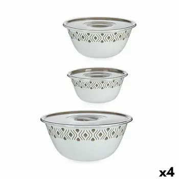 Food Preservation Container Stefanplast Tosca With lid 4 Units