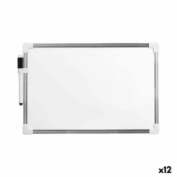 Magnetic Board with Marker Pincello 423 White Aluminium