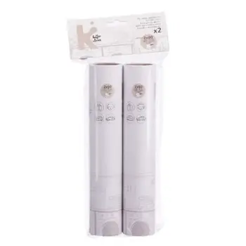 Lint Remover Replacement White 24 x 19 cm (12 Units)
