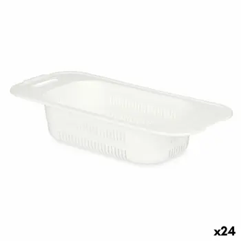 Drainer Kinvara 04 1314 White Plastic 47 x 9,5 x 22 cm (24 Units)