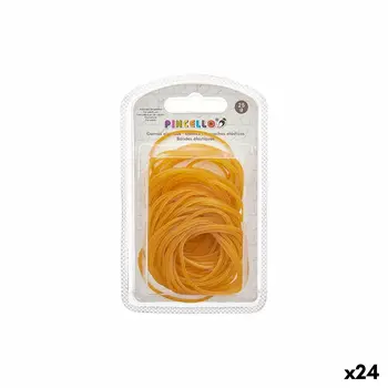 Elastic bands Pincello 402 Yellow Large (24 Units)