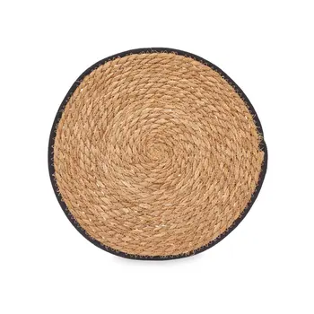 Table Mat Black Cotton Marine algae (24 Units)