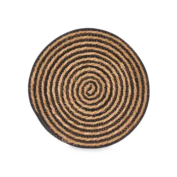 Table Mat Black Cotton Marine algae (24 Units)