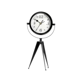 Table clock Gift Decor 898 Black Tripod (4 Units)