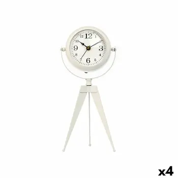 Table clock Gift Decor 905 White Tripod (4 Units)