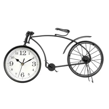 Table clock Gift Decor 914 Black Bicycle (4 Units)