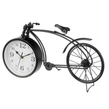 Table clock Gift Decor 914 Black Bicycle (4 Units)