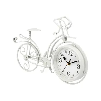 Table clock Gift Decor 916 White Bicycle (4 Units)