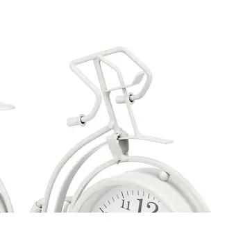 Table clock Gift Decor 916 White Bicycle (4 Units)