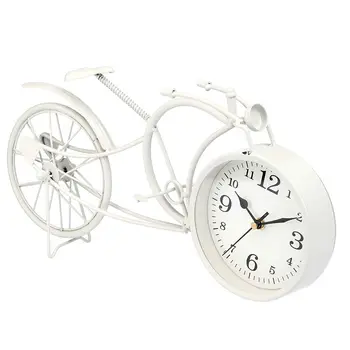 Table clock Gift Decor 919 White Bicycle (4 Units)