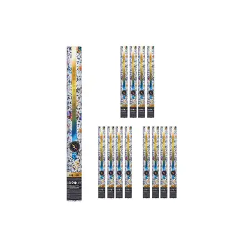 Confetti cannon NAVI-AR-482 Multicolour Paper Cardboard Plastic 5 x 78,5 x 5 cm (12 Units)