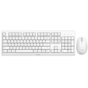 Keyboard and Wireless Mouse Philips SPT6307WL/16